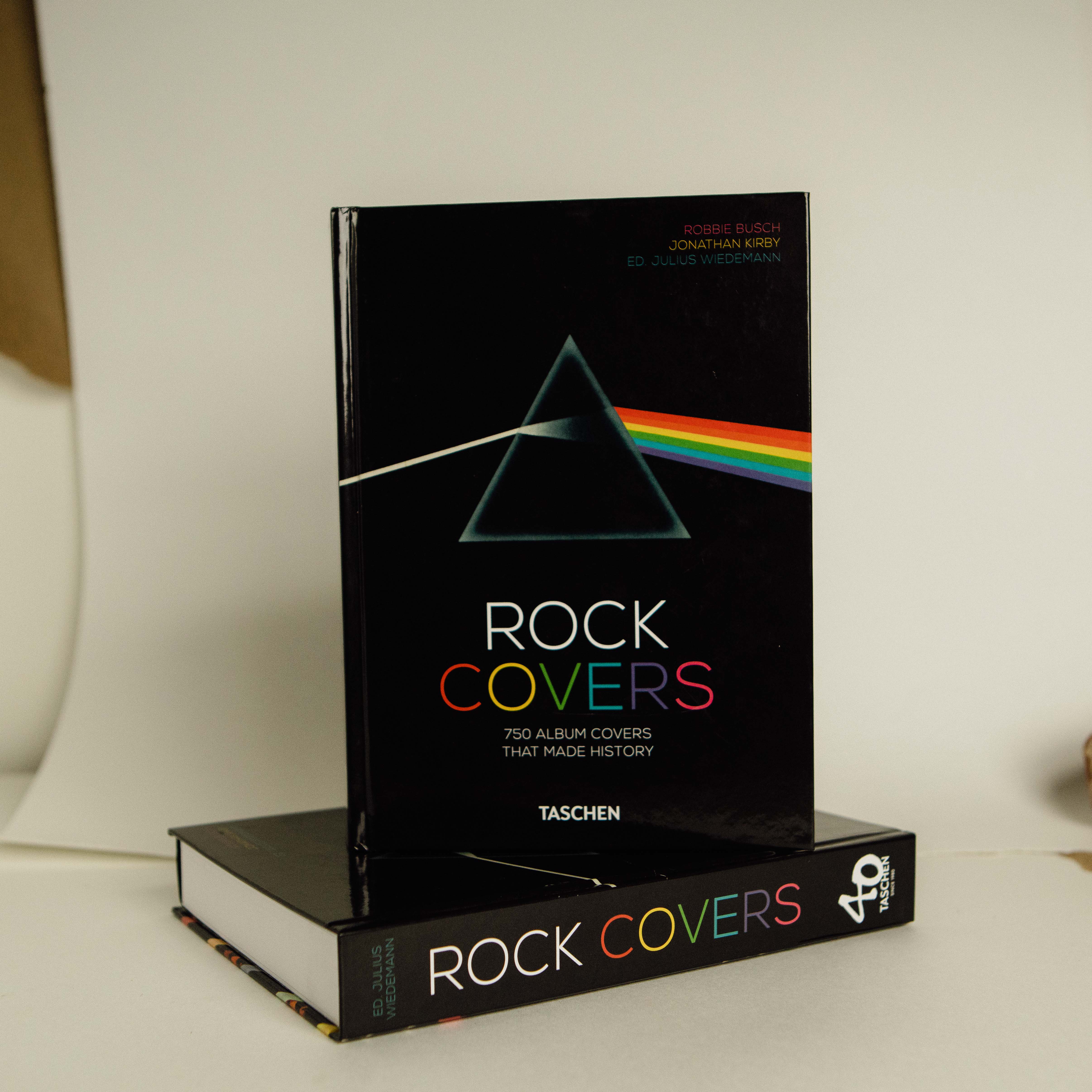 Taschen Rock Covers. Hardcover book 40th Ed. | Rosie's Workshop